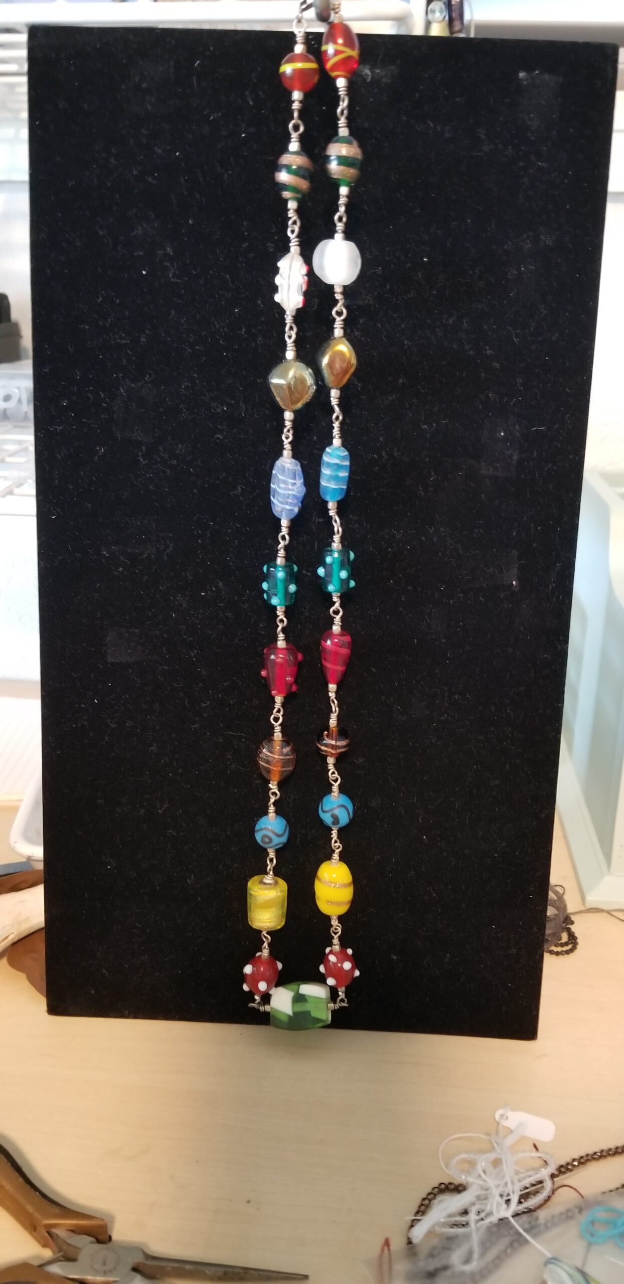 Multicolor necklace