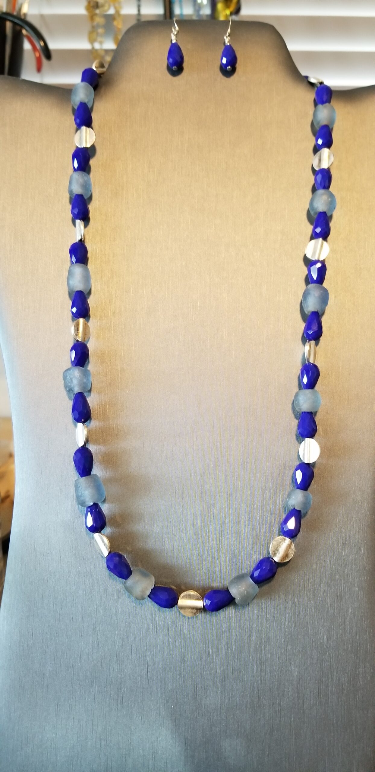 Teardrops and sea glass