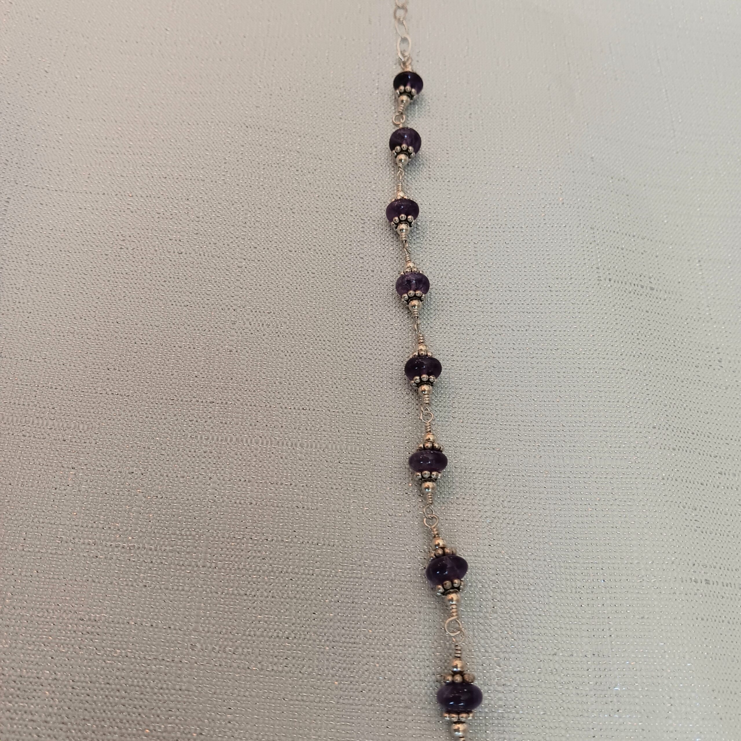 Amethyst bracelet
